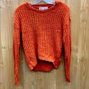 Fame Rust Sweater Top